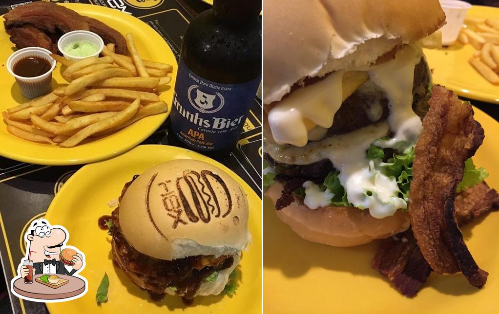 Os hambúrgueres do Hox Burgers irão satisfazer diferentes gostos