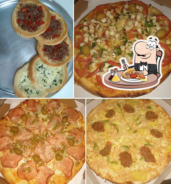 Peça diferentes estilos de pizza