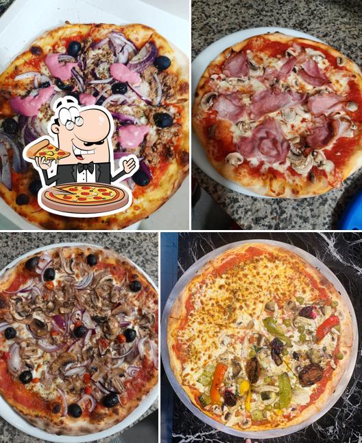 Essayez des pizzas à La Perla Italia