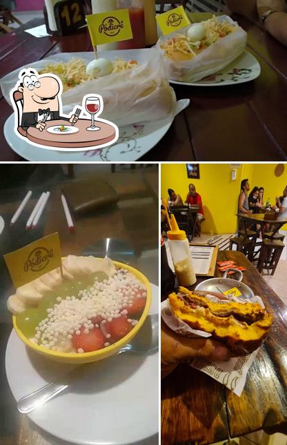 Food at Pódicrê Hambúrgueria & Pastelaria