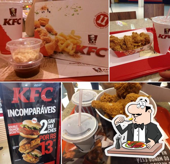 Comida em KFC