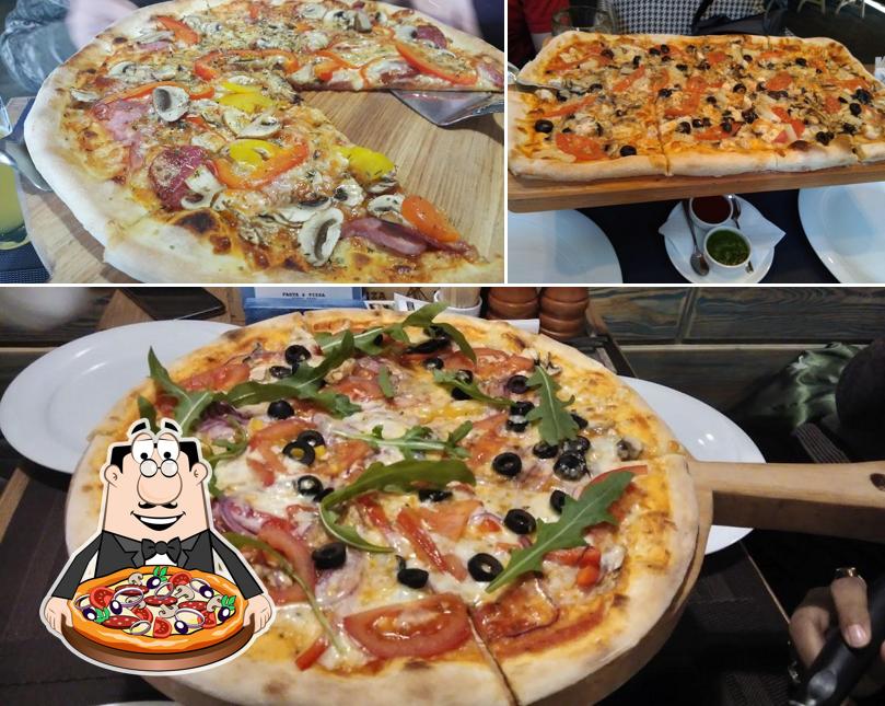 Essayez des pizzas à Pasta & Pizza