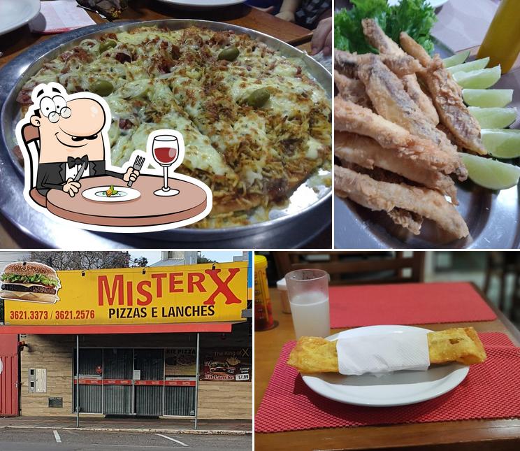 Meals at Mister X pizzas e lanches