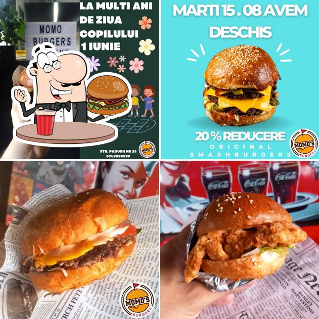 Гамбургер в "Momo's Burgers Arad"