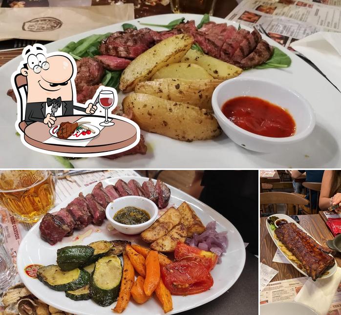 Scegli i un pasto a base di carne a Old Wild West