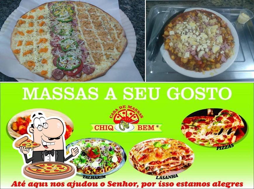 Peça pizza no Casa de massas ChiqBem