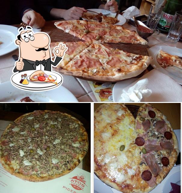 A Picerija Atos, vous pouvez déguster des pizzas