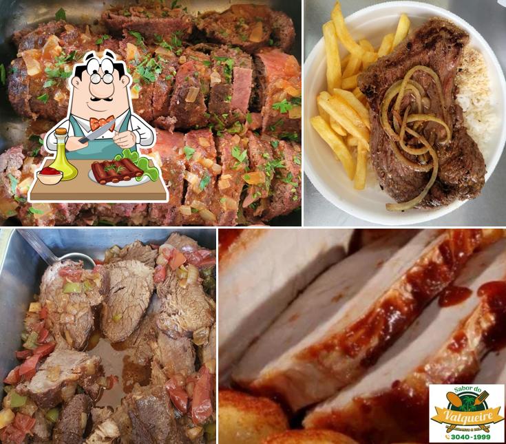 Escolha pratos de carne no Restaurante Sabor do Valqueire