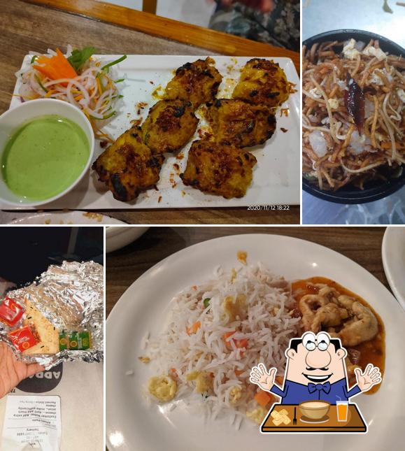 Food at ADDA Cafe