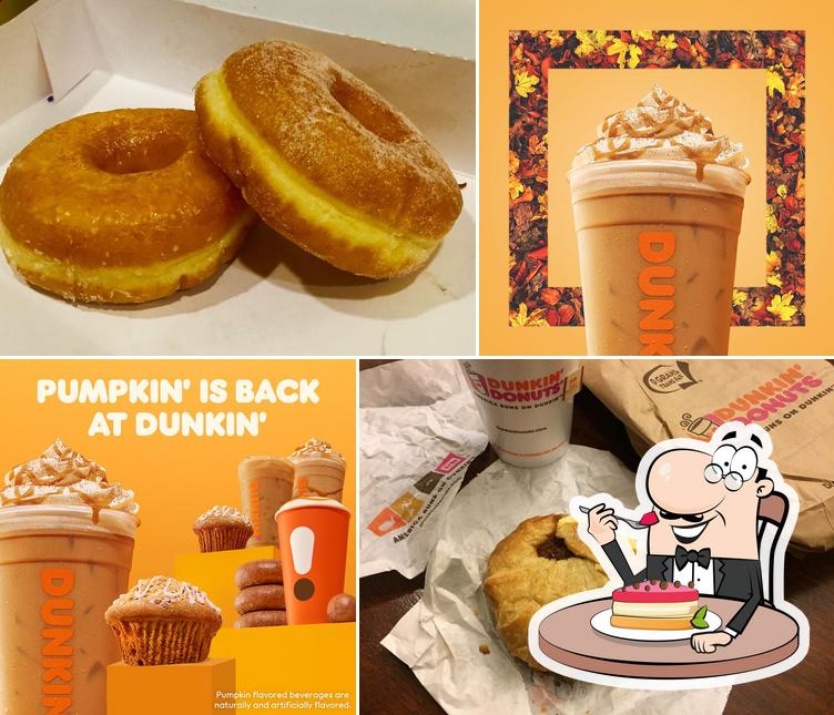 Dunkin' serves a range of sweet dishes