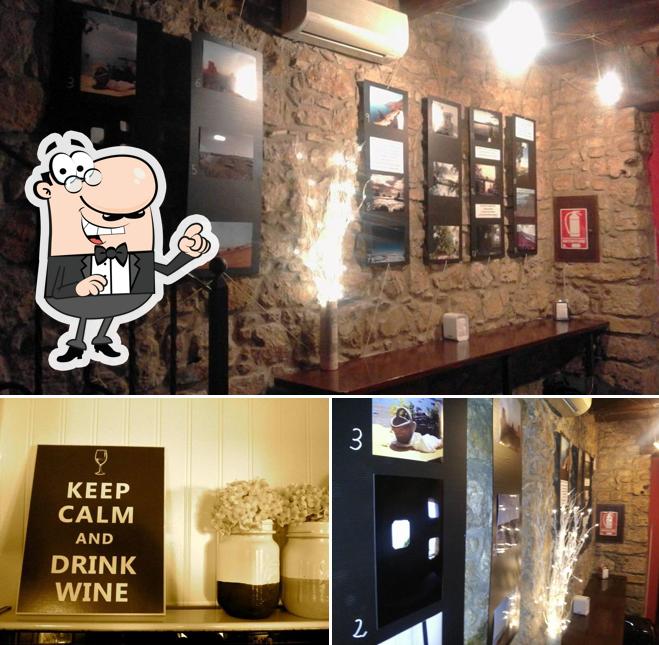 La immagine della interni e bevanda di Bla Bla Wine bar