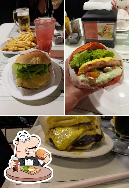Peça um hambúrguer no Chicohamburger