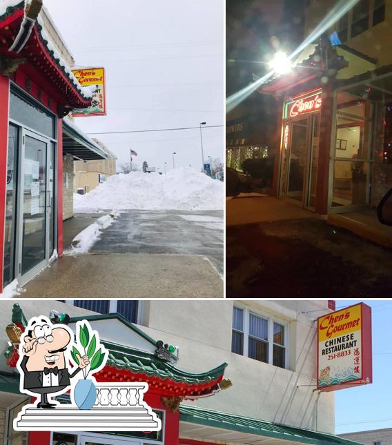 The exterior of Chen's Gourmet Chinese Restaurant