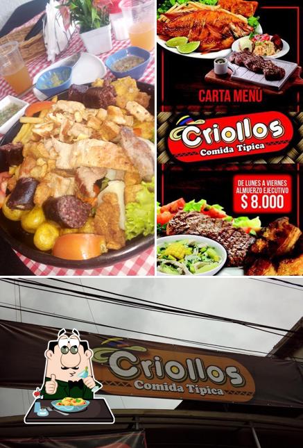 Food at Criollos Comida Tipica