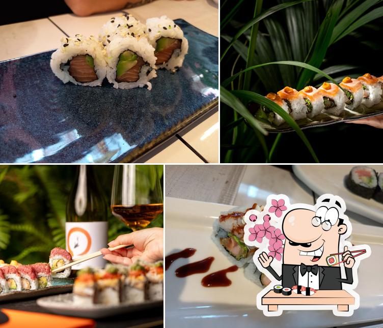 Ordina le varie opzioni di sushi