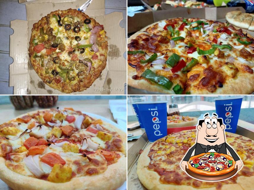 Order various kinds of pizza