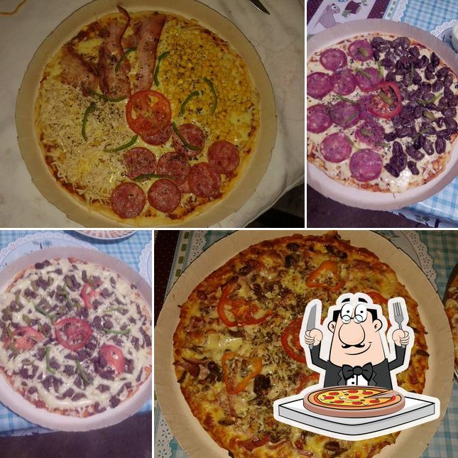 Experimente diferentes tipos de pizza