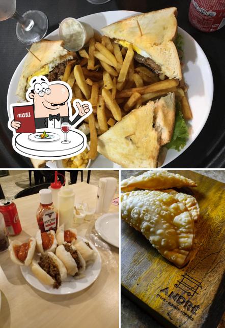 Comida em André Lanches Belém