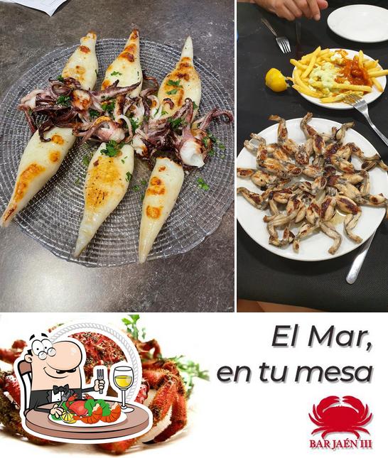Toma marisco en Restaurante Marisquería Jaén III