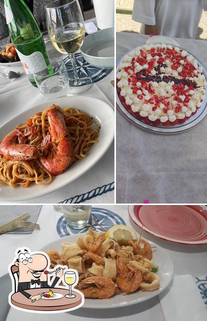 Nourriture à Ristorante da Antonio a Mare - Ristorante di PESCE - Pizzeria NAPOLETANA anche senza GLUTINE - Location per matrimoni Cecina