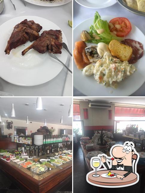 Comida em Churrascaria Novilho de Ouro