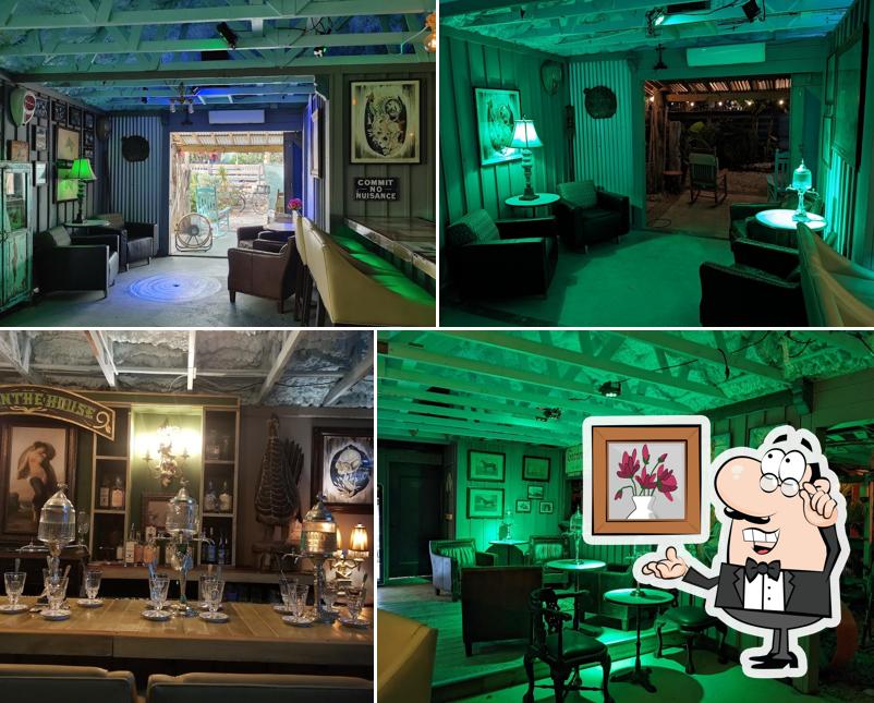 Check out how Absinthe House Key West looks inside