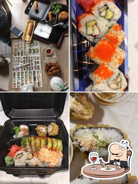 Еда в "Iron Sushi"