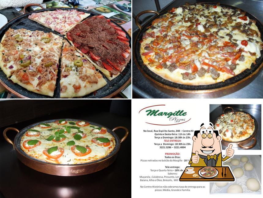 At Margille Pizzas, you can order pizza