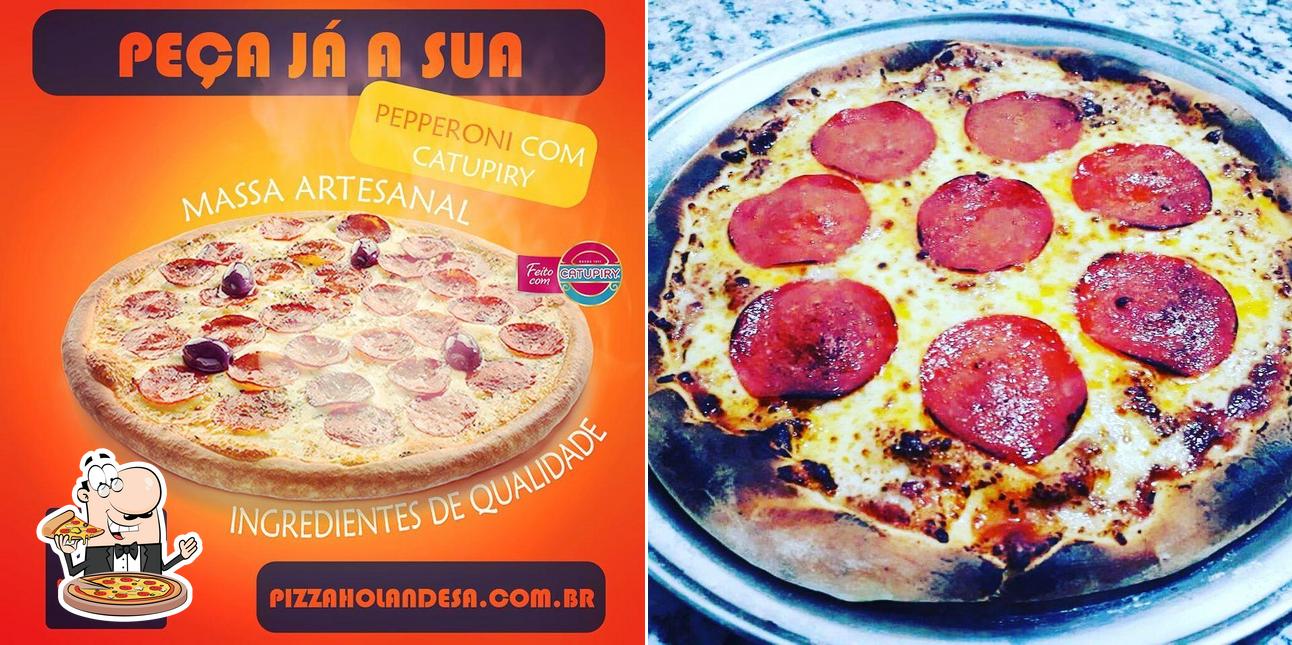 Peça pizza no Pizza Holandesa Gourmet