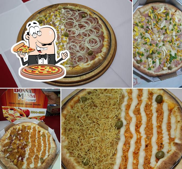 Experimente pizza no Bonna Massa Pizzaria