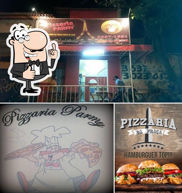 Look at this photo of Pizzaria da Praça