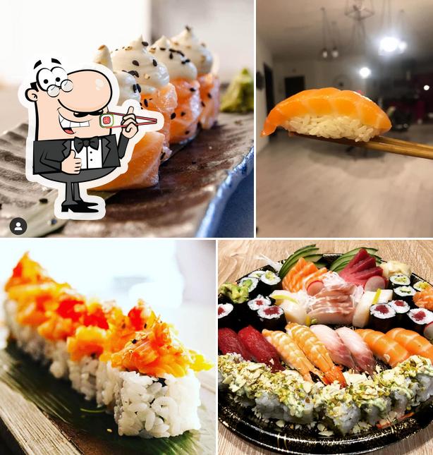 Ordina le varie opzioni di sushi