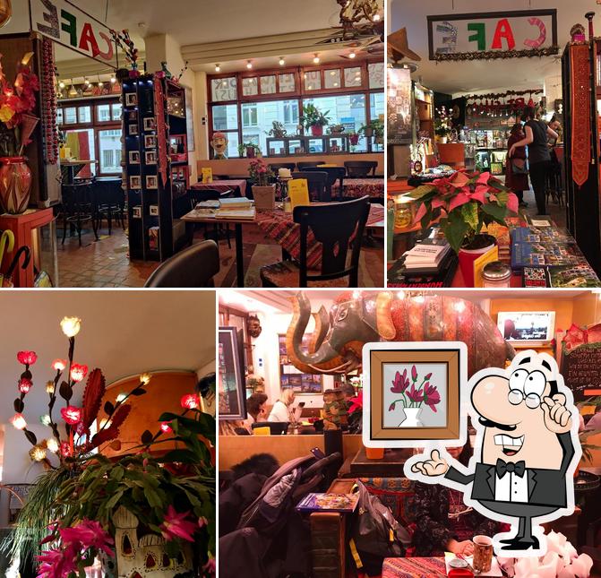 Check out how Art Cafe Hundertwasser House looks inside