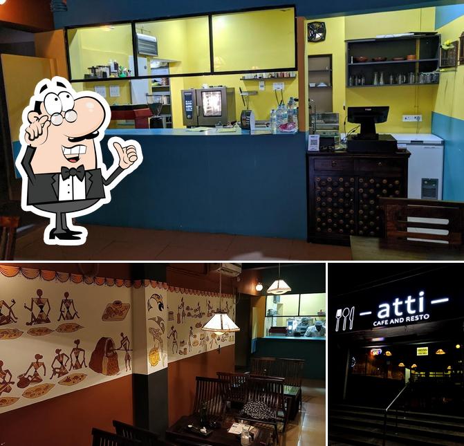 The interior of Atti - Cafe and Resto