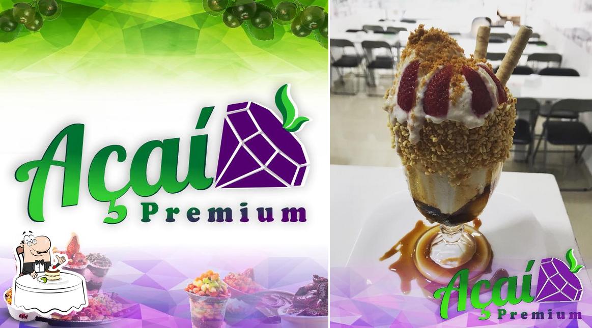 Açaí Premium serve uma gama de pratos doces