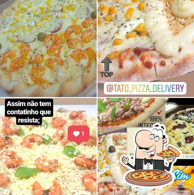 No Tato Pizza Delivery, você pode conseguir pizza