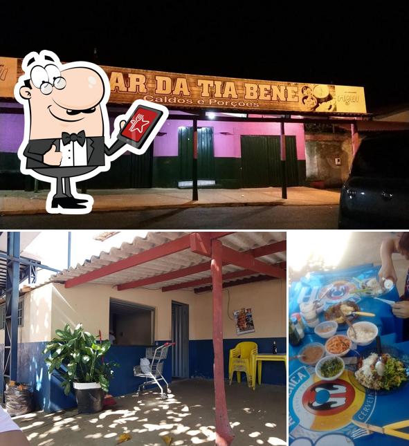 O Tia Bené se destaca pelo exterior e mesa de jantar