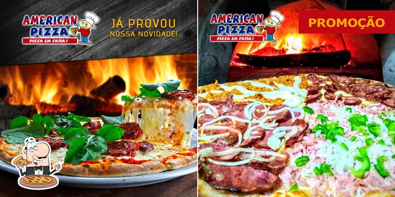 Peça pizza no Americandog