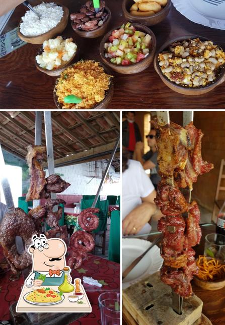 Comida em Churrascaria O Rei Do Cabrito