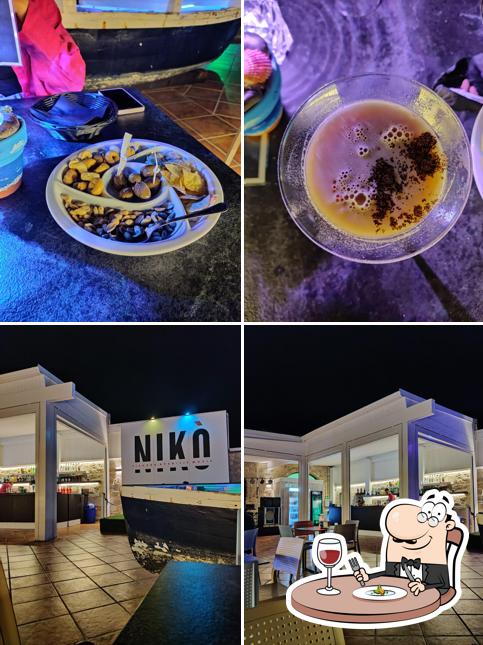 Nikò Fishbar Aperitif Music si caratterizza per la cibo e interni