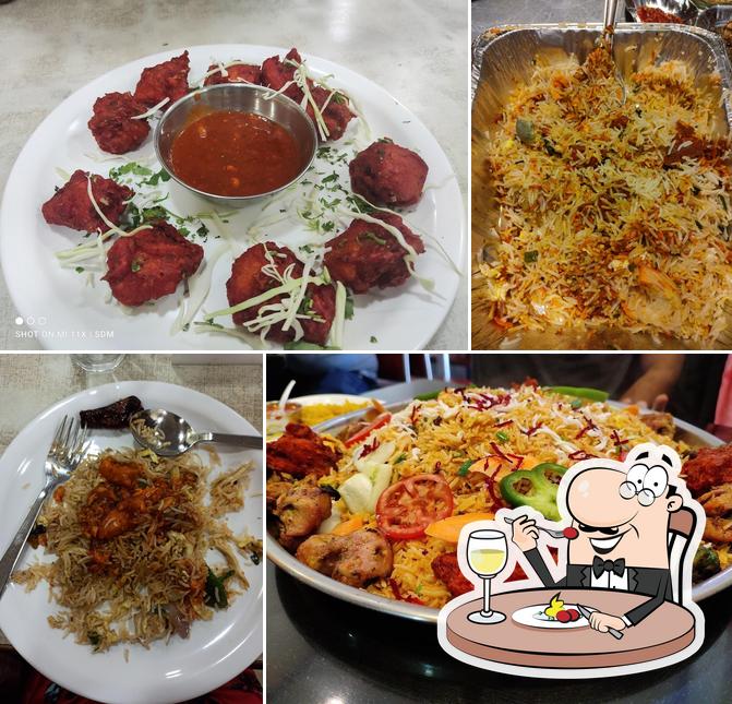 Food at Afzal Mao Restaurant
