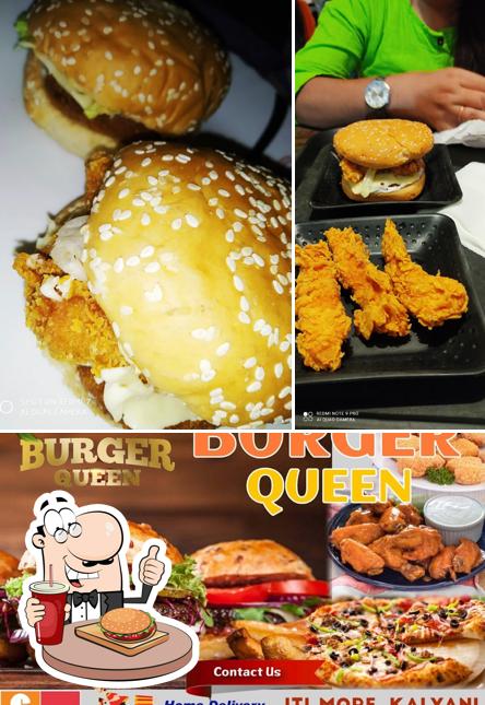 Get a burger at Burger Queen Kalyani ITI