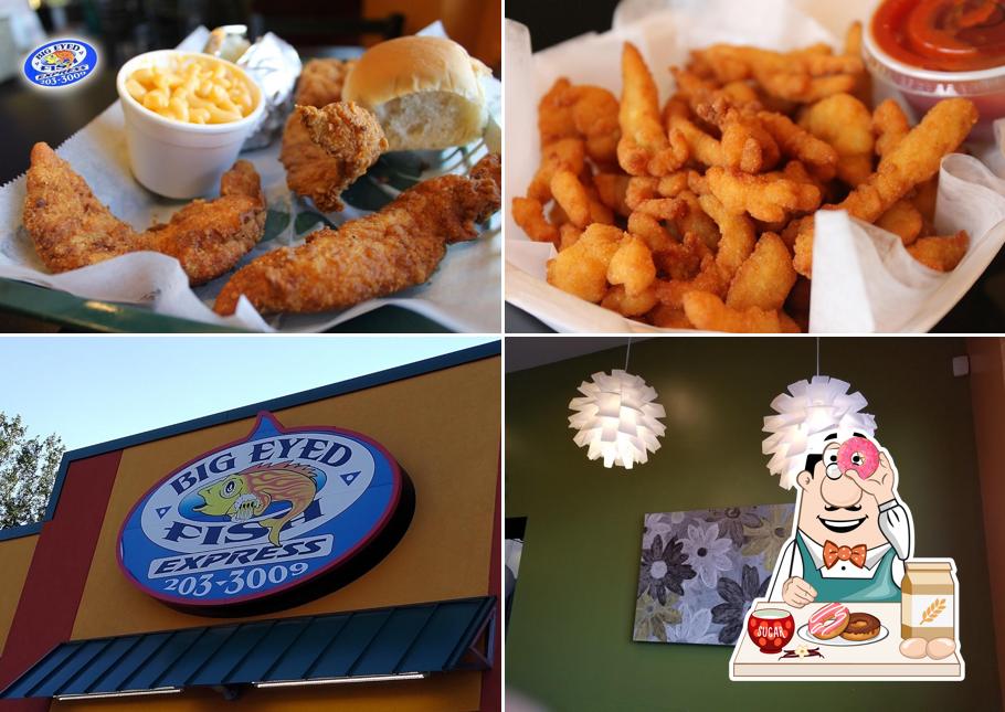 Big Eyed Fish Express provides a number of sweet dishes