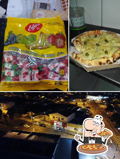 Escolha pizza no Pizzaria Fornalha disk