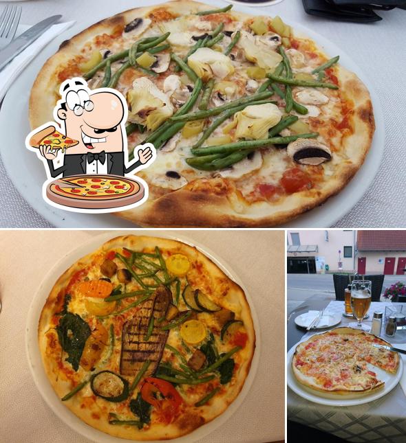 Choisissez des pizzas à Restaurante Capri