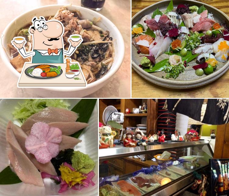 Platos en Restaurante japones Ikkyu