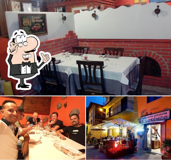 Посмотрите на внутренний интерьер "Ristorante Pizzeria San Lorenzo"