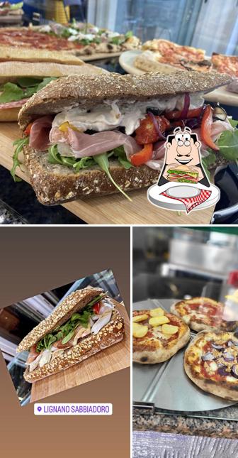 Club sandwich al Pizza e Kebab Da Tano