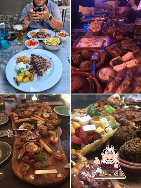 Prenez des plats à base de viande à Grieks Restaurant Apostolis