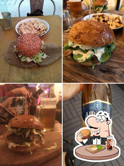 Hamburger al Submarine burger bar
